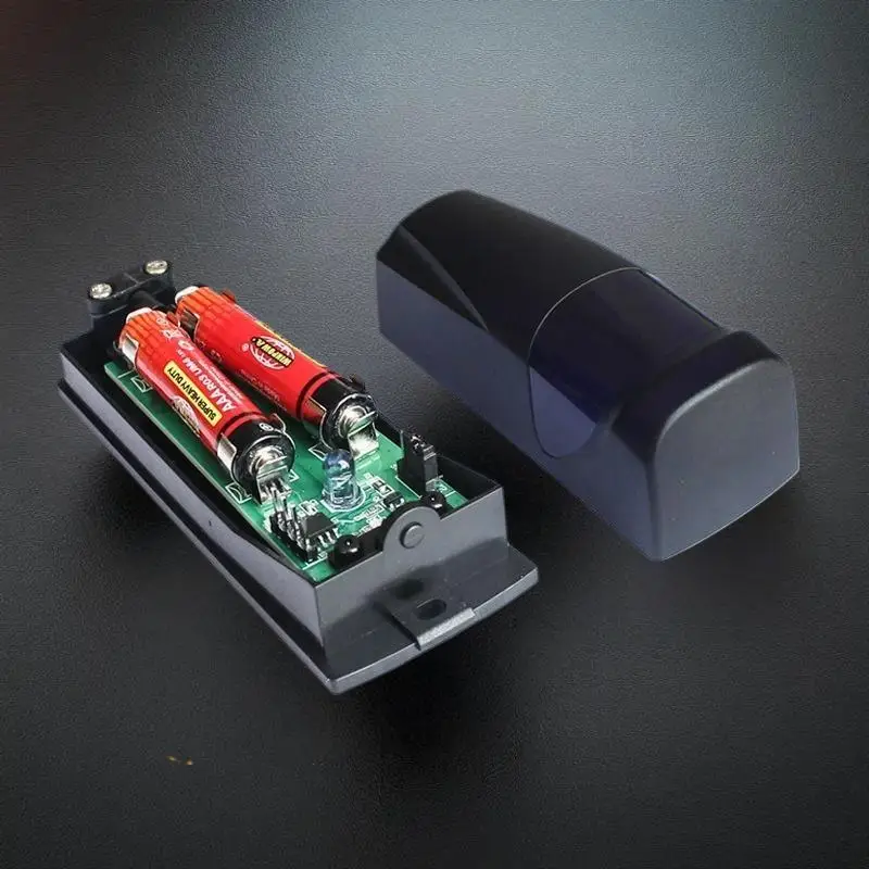 1 セットガレージゲートオープナーバリアスライドドア安全フォトセル赤外線ビームセンサー DC12V 24V シングルビーム赤外線検出器