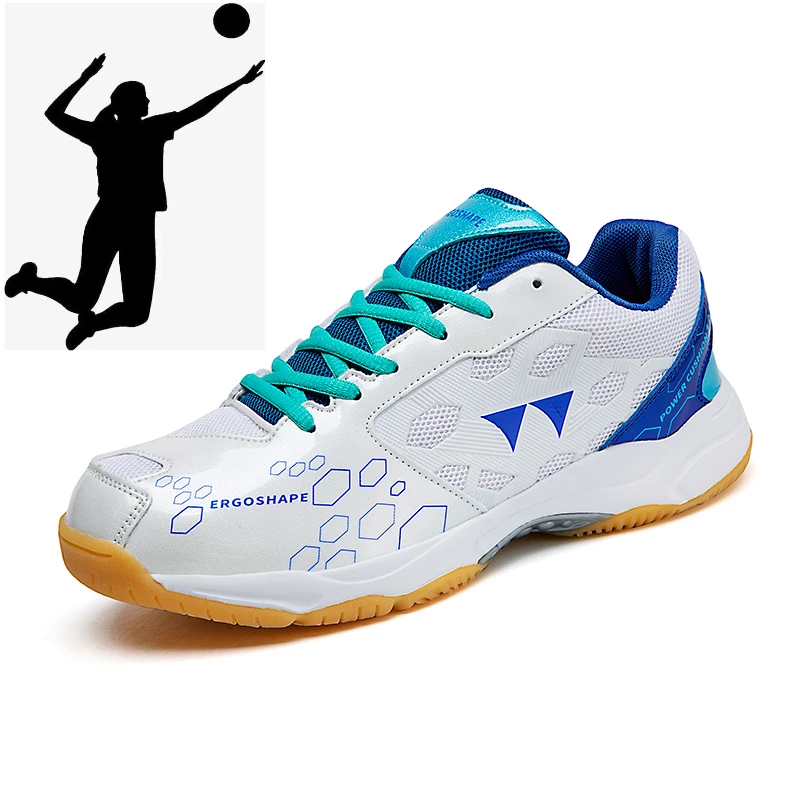 

New Men's Volleyball Shoes, Outdoor Anti Slip Fitness Badminton Sports Shoes, Mesh Breathable Tennis Shoes Sizes 36-44