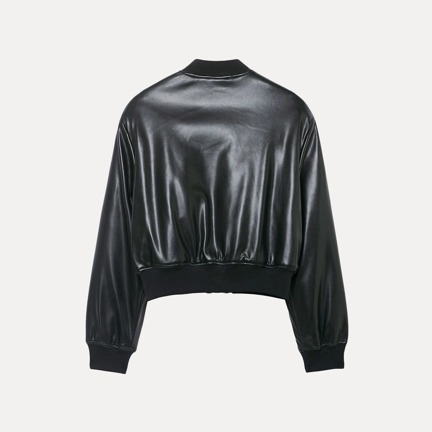 ファッショナブルなルーズフィットのバイクスタイルパイロットショートジャケット レディース 2025年秋新作 Zブランド ヨーロッパスタイル 長袖 ジッパー開閉