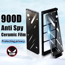 With tools 3D Curved Anti-spy Privacy Glass For Motorola Edge 50 Ultra 40 Neo 30 Fusion X40 X30 S30 Pro Screen Protector