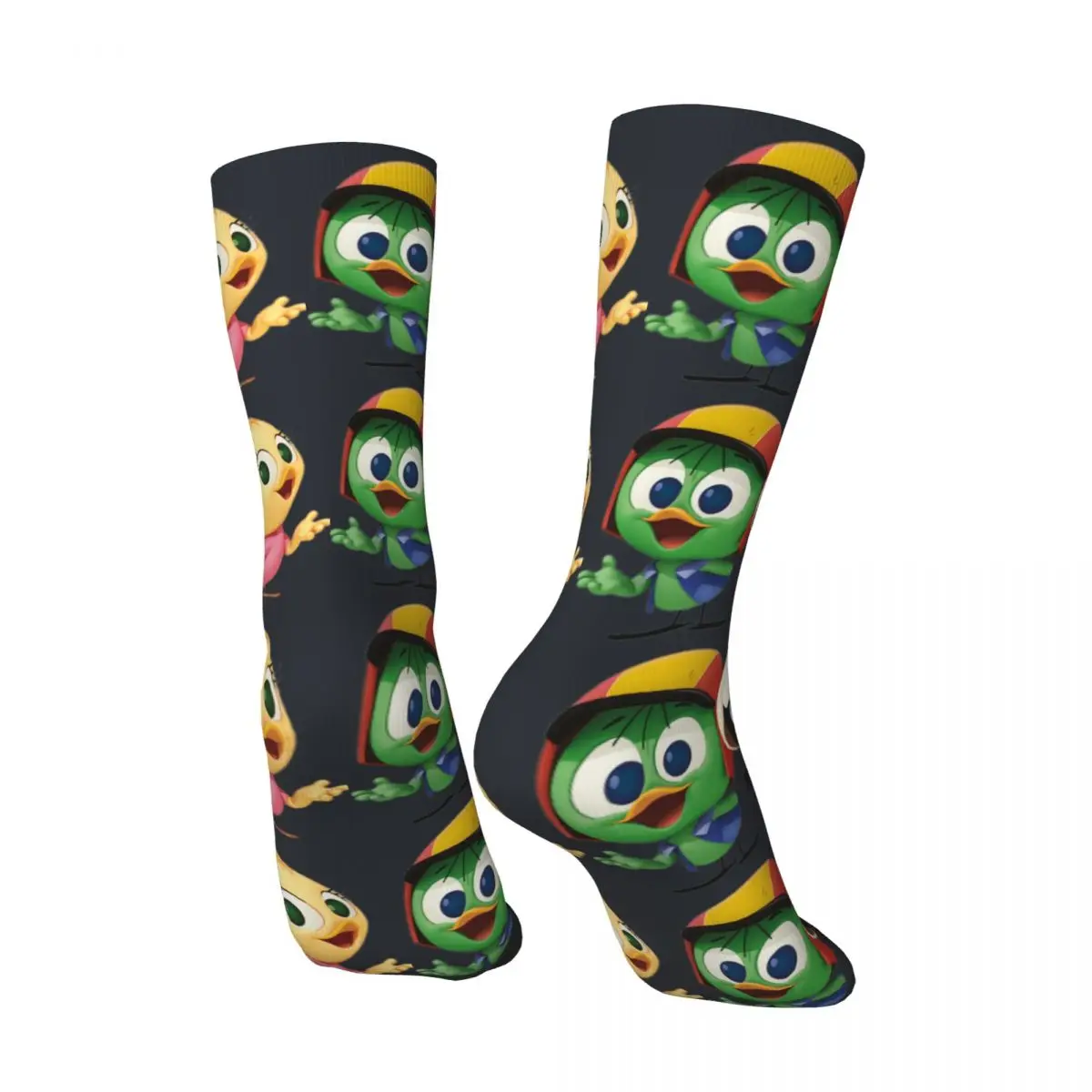 Crazy compression Sock for Men Bedley Mello Priscilla Hip Hop Harajuku Animation Kalimaro Quality Pattern Printed Boys Crew Sock