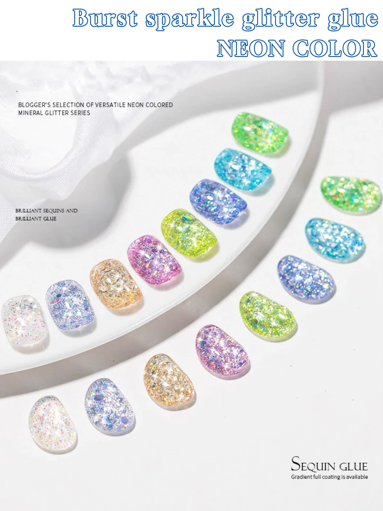 8PCS 2026 New Trend Fashion Na - Nail Art Trend 2026 ulasan dan harga