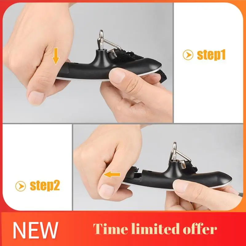 مقياس صغير 50 كجم، مقياس وزن إلكتروني محمول عالي الدقة، مقياس معلق لحقيبة السفر