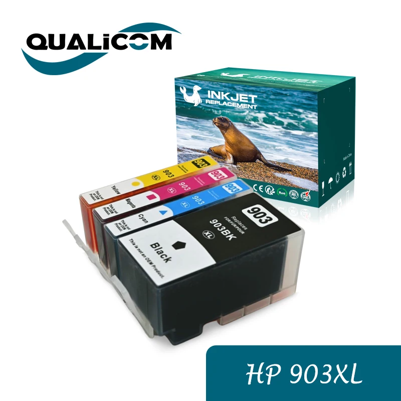 

1SET 903XL 903 XL Printer Cartridges Compatible with HP 903XL 903 HP903 Cartridges for HP Officejet Pro 6950 6960 6970