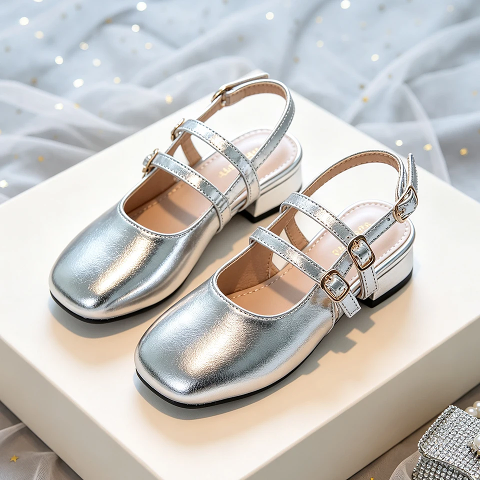 รองเท้าส้นสูงแบบสลิงแบ็คหนังแฟ - Slingback Heel Formal บทวิจารณ์และราคา