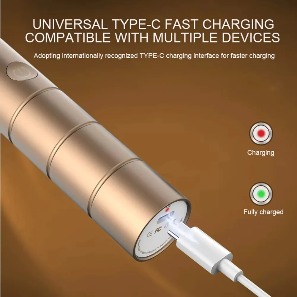 Red Light Therapy เย็นเจ็บอุปกรณ์สําหรับปวดปาก Treatment LED Light Therapy เครื่อง 660nm 850nm ใกล้อินฟราเรด Skin Care Wand