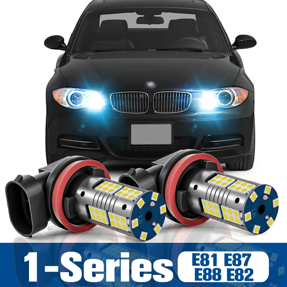 

2pcs LED Daytime Running Light DRL Lamp Accessories Canbus For BMW 1 Series E81 E87 E88 E82 2007 2008 2009 2010 2011 2012 2013