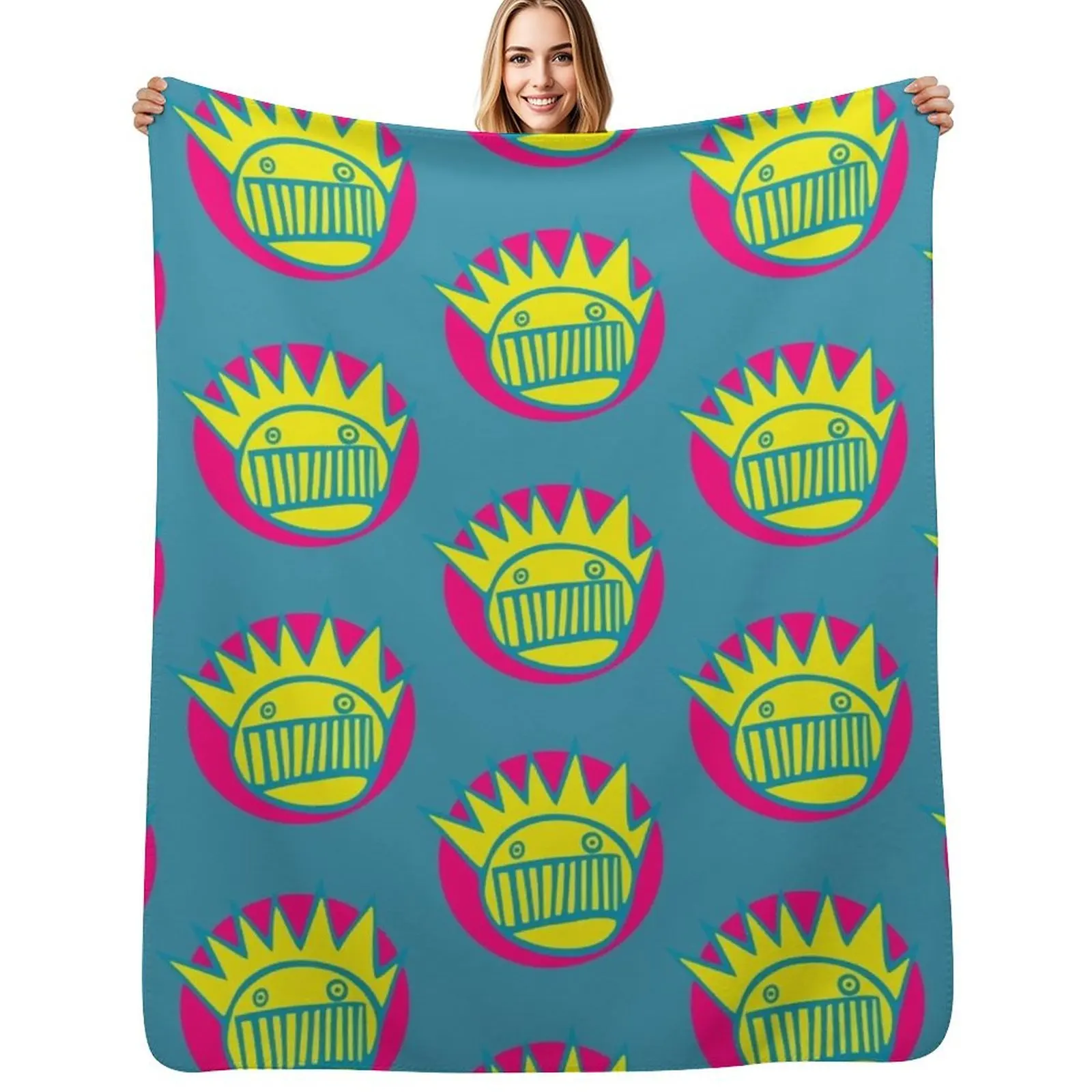 BEST SELLER - WeEn Merchandise Throw Blanket Compact Warm Blanket for Car Road Trip