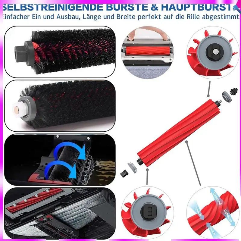 N96R For Roborock S7 Maxv Ultra, Main Side Brush Hepa Filter Mop Cloth Dust Bags Replacement Parts Accessories