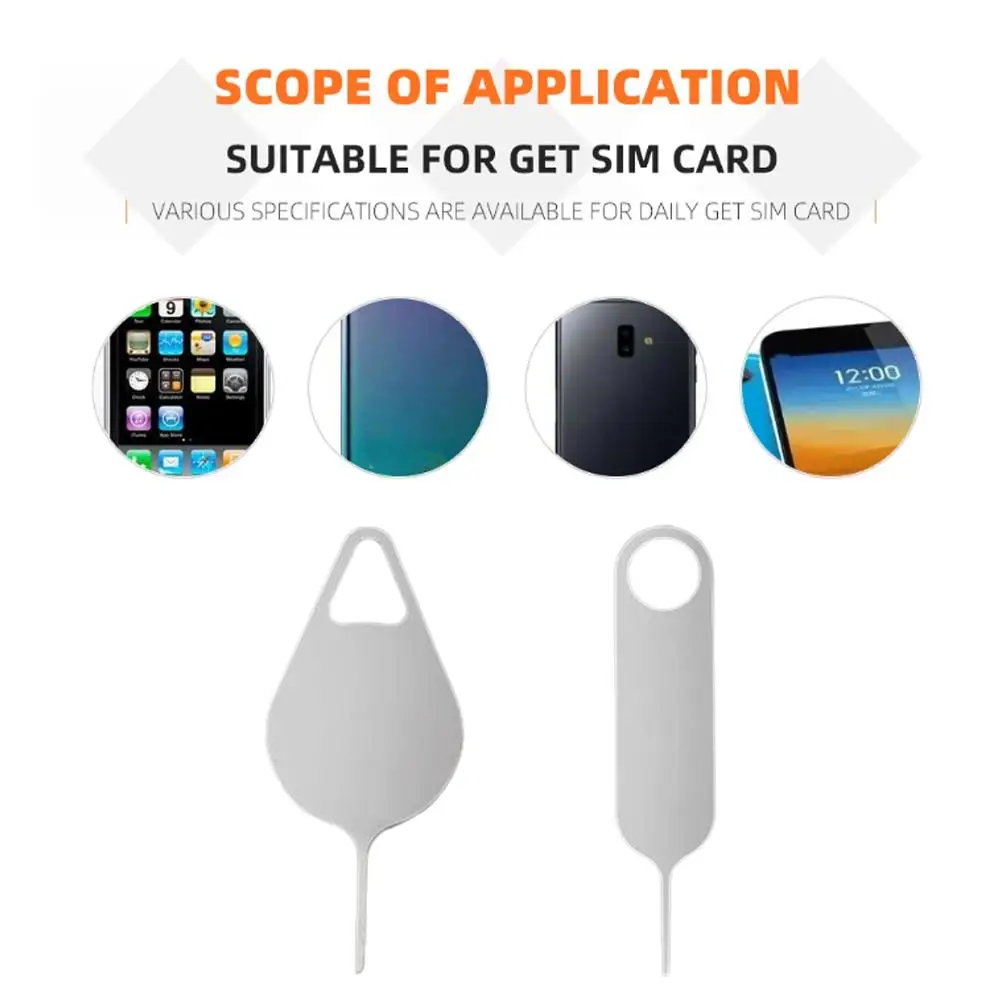 Kaart Ophaalnaald Android Sim Apple Telefoon Mobiel Universeel Staal Sleutelhanger Lezer Gehard M9r3