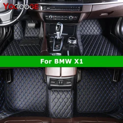 YOGOOGE Custom Car Floor Mats For BMW X1 E84 F48 Auto Carpets Foot Coche Accessorie