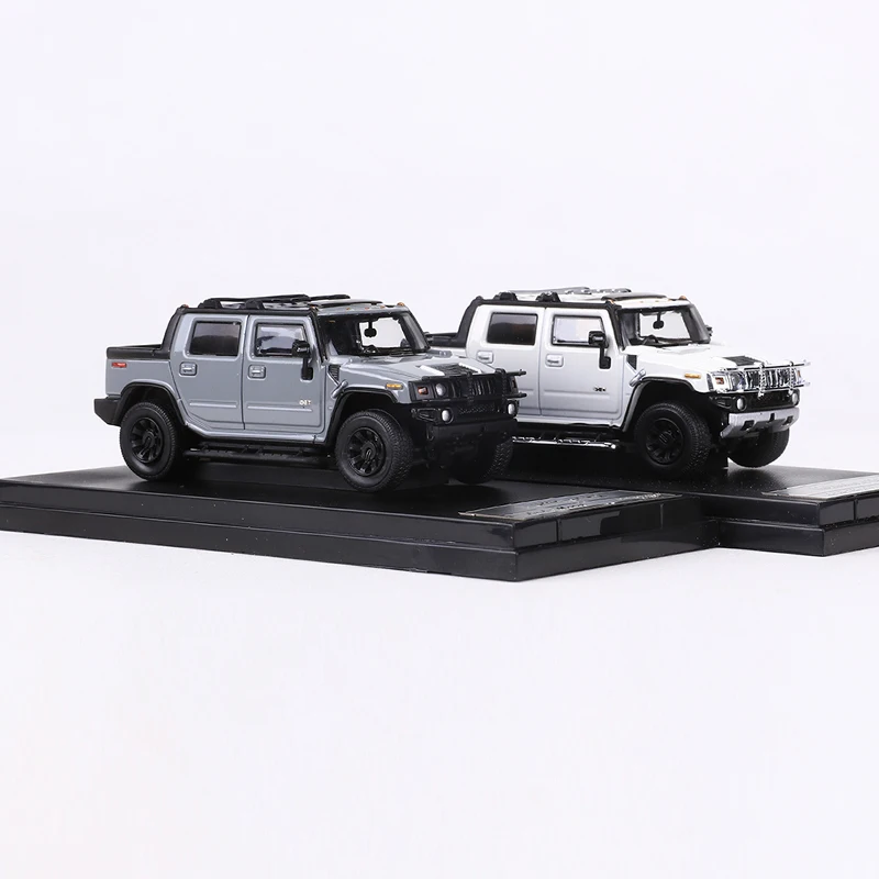 1:64 Hummer H2 Off-road Pickup Trucks Alloy Model Car Limited Edition 499