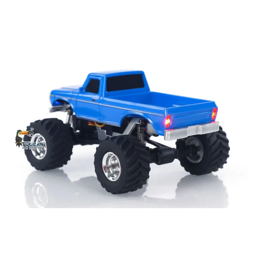 بيع الولايات المتحدة JABAILE 3602 1/36 4WD 2.4G راديو التحكم على الطرق الوعرة المركبات زاحف صغير بطارية السيارة أضواء RTR RC اللعب نموذج هدية