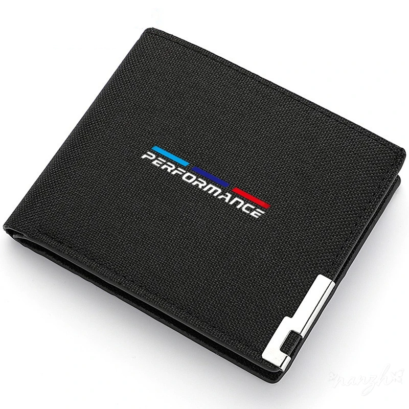 For BMW M Emblem E46 E36 E34 F10 E90 F30 E60 F30 E53 E30 E92E87 Car Logo Men Wallet Coin Coin Bag Bank Card Organiser Key Case view 3