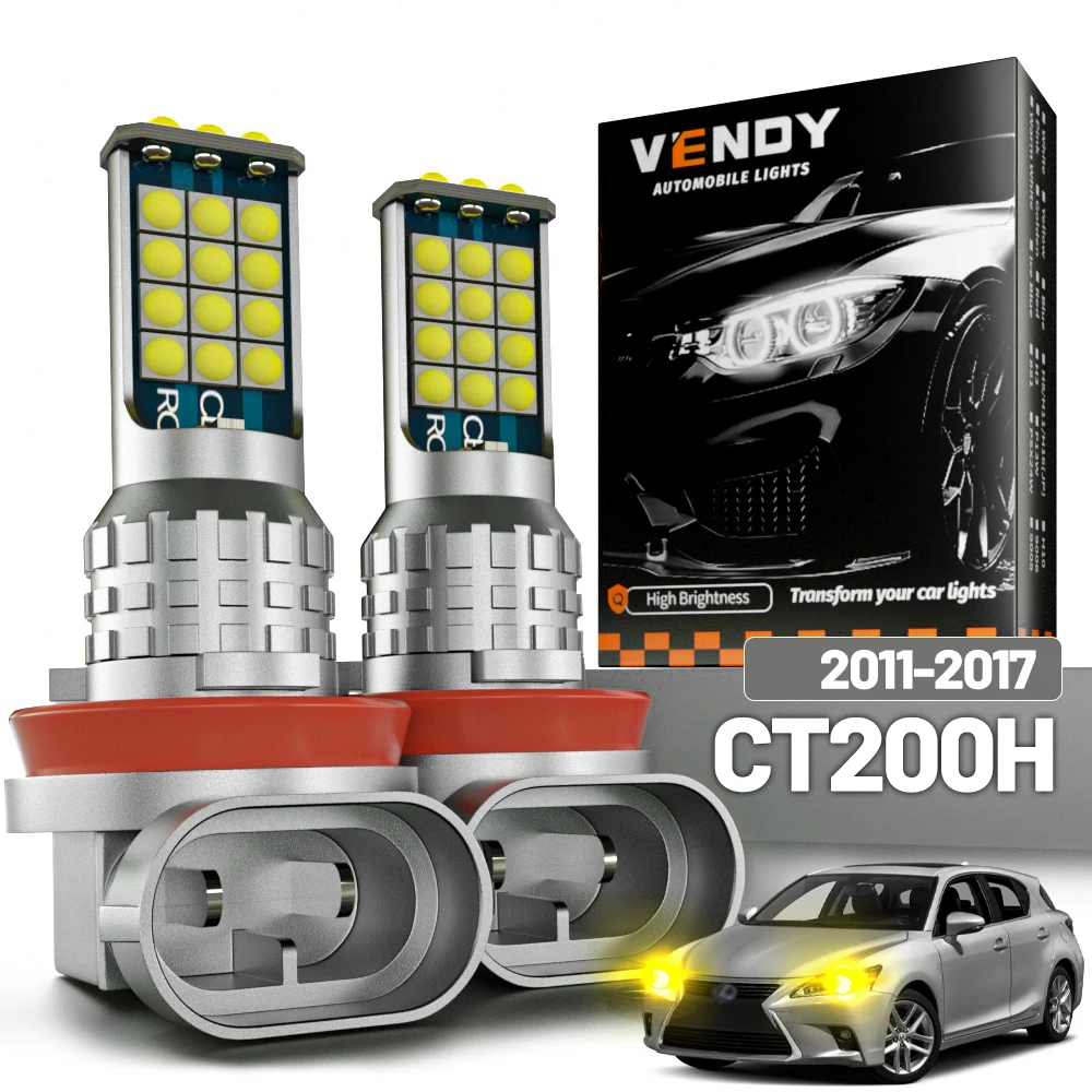 

2pcs LED Fog Light For Lexus CT200H 2011-2017 2012 2013 2014 2015 2016 Canbus Accessories