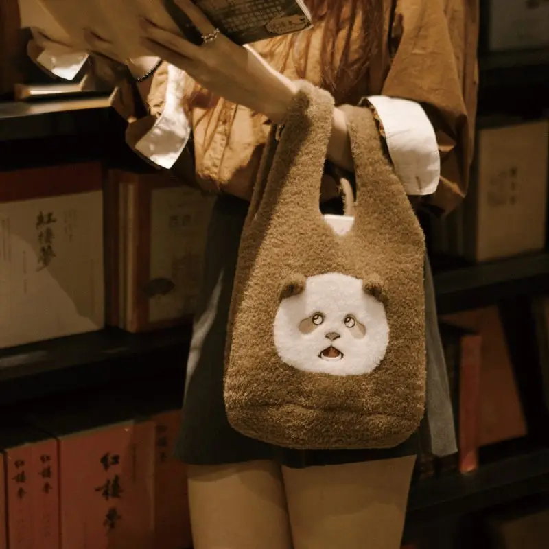 

Сумка с пандой, жилет, повседневная модная интернет-сумка знаменитостей, грязеотталкивающая сумка большой вместимости, изысканная простая, высокая цена