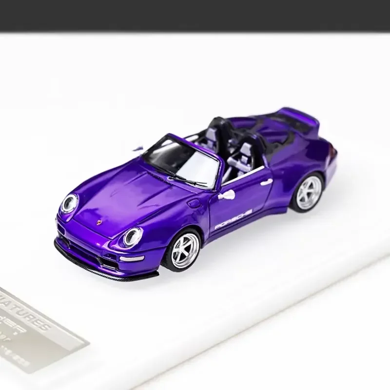 for Gunther Werk 933 1:64 Resin Sports Car Model by MK Miniatures MKM Finished Static Display Simulation Toy for