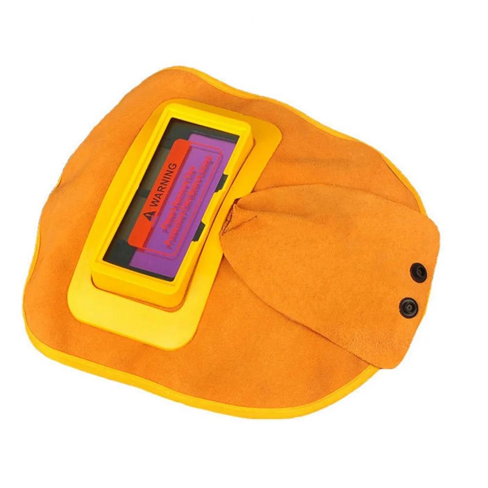 For Welding Auto Darkening Welding Helmet Automatic Dimming Vizard Breathable Nose Vent Firm Snap Design Good Fire Resistance