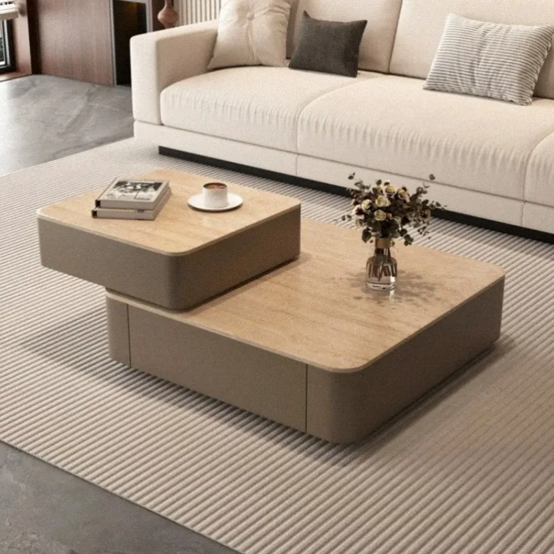 Classic Modern Coffee Tables Living Room Design Vintage Adjustable Coffee Tables Lateral Apartments Koffietafels Furniture Home