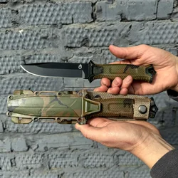 GB 1500 Outdoor Survival Knife Portable Camping Pocket Knife Military Tactical Knives Bushcraft Survival Hunting EDC Knife 03