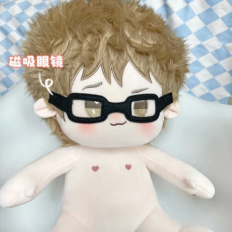 Anime Role Kei Tsukishima Boy Soft Sitting Posture Plush Doll Body 40CM Cartoon Dress Up Stuffed Toy Pillow Adorable Gift