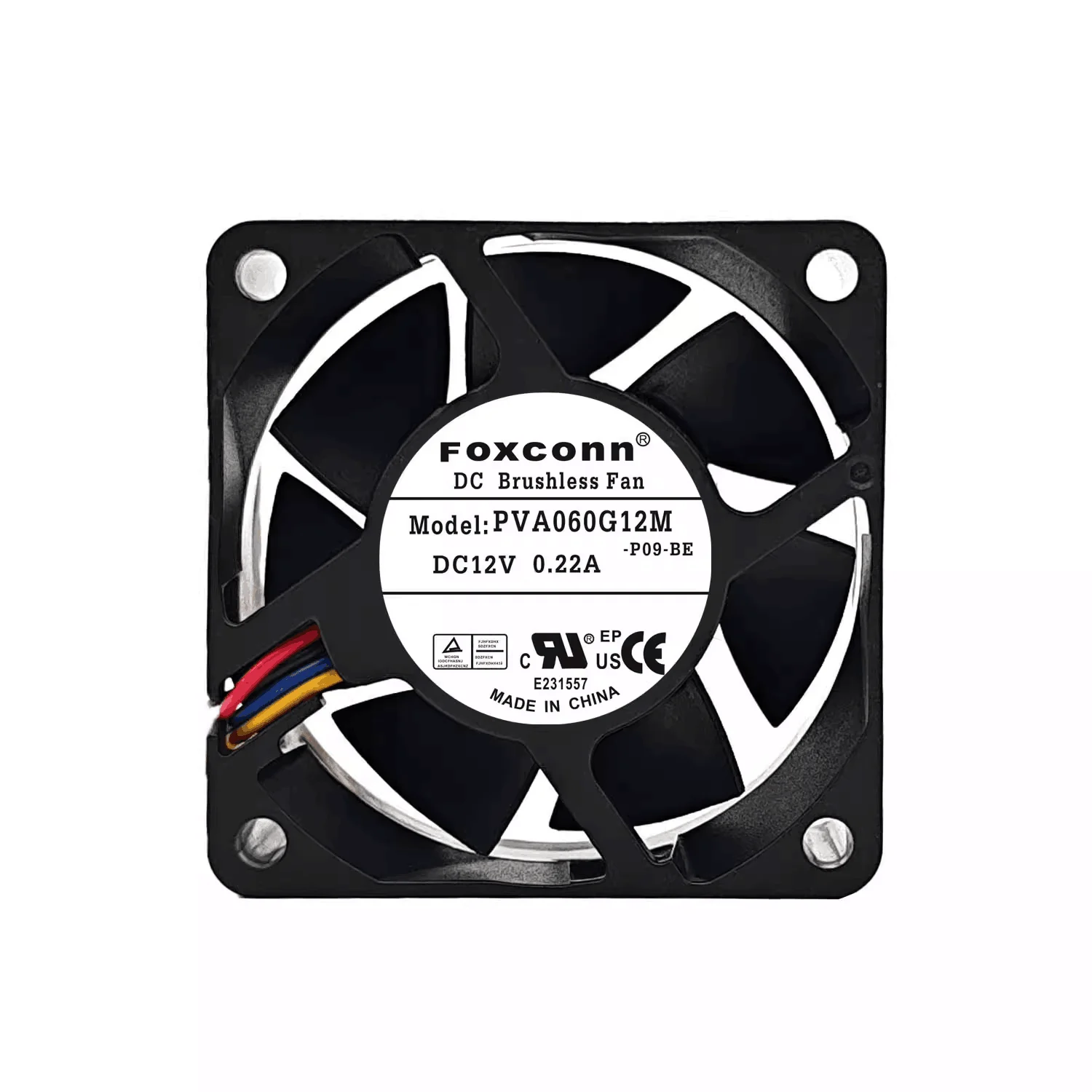 

Новый вентилятор охлаждения процессора сервера Foxconn PVA060G12M 12 В 0,22 А 6 см 6025 с управлением скоростью