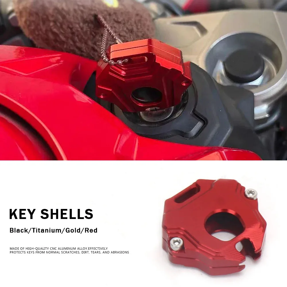 

New For HONDA CB650R CBR650R CB 500 F X CB1100 CB1000R CBR1000RR Motorcycle Key Cover Case Shell Keyring CB125R CB300R CBR600RR