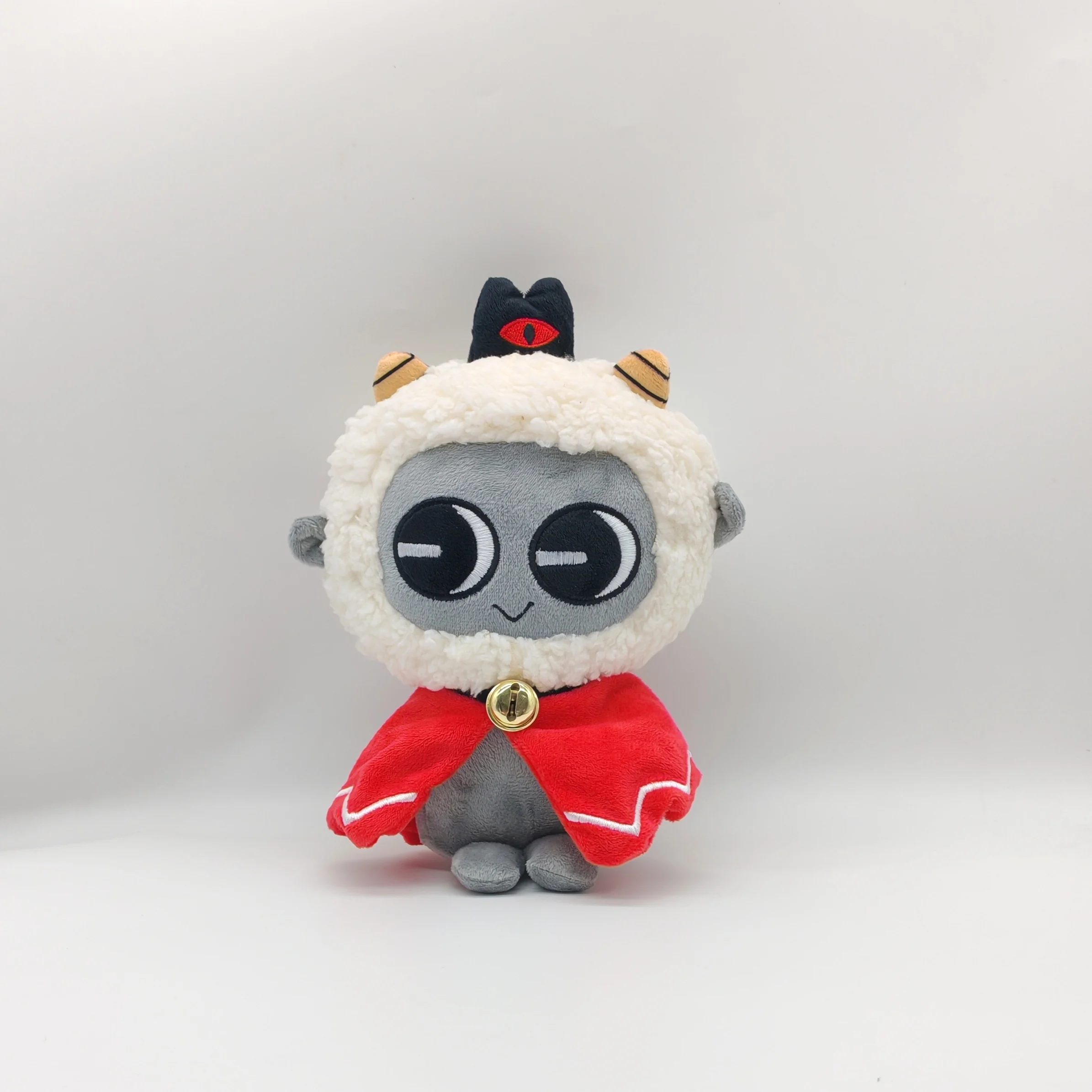 The Cult of Lamb Plüschtier, weiches Stofftier für Kinder und Spielfans rund um den kreativen dekorativen Geschenkornamenten zum Geburtstag – Detail 4