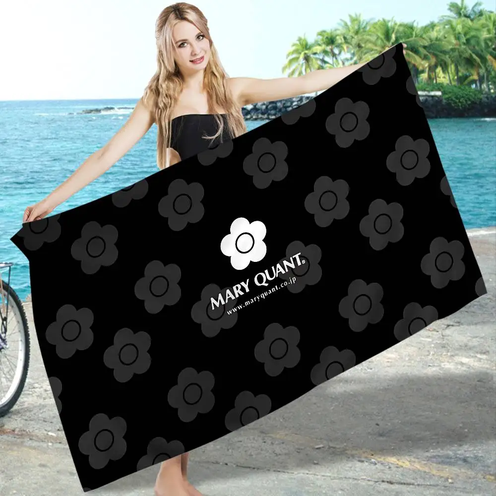 Fashion M-Mary-Q-Quants Bath Towel Microfiber Soft Water Absorbing Breathable For Girl Kids Decorative Cartoon Beach Towel