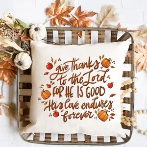 Autumn pillow cover with flower design for decoration, boho style, good for the fall 10 Main Sales Boho Pillow Cover - №5