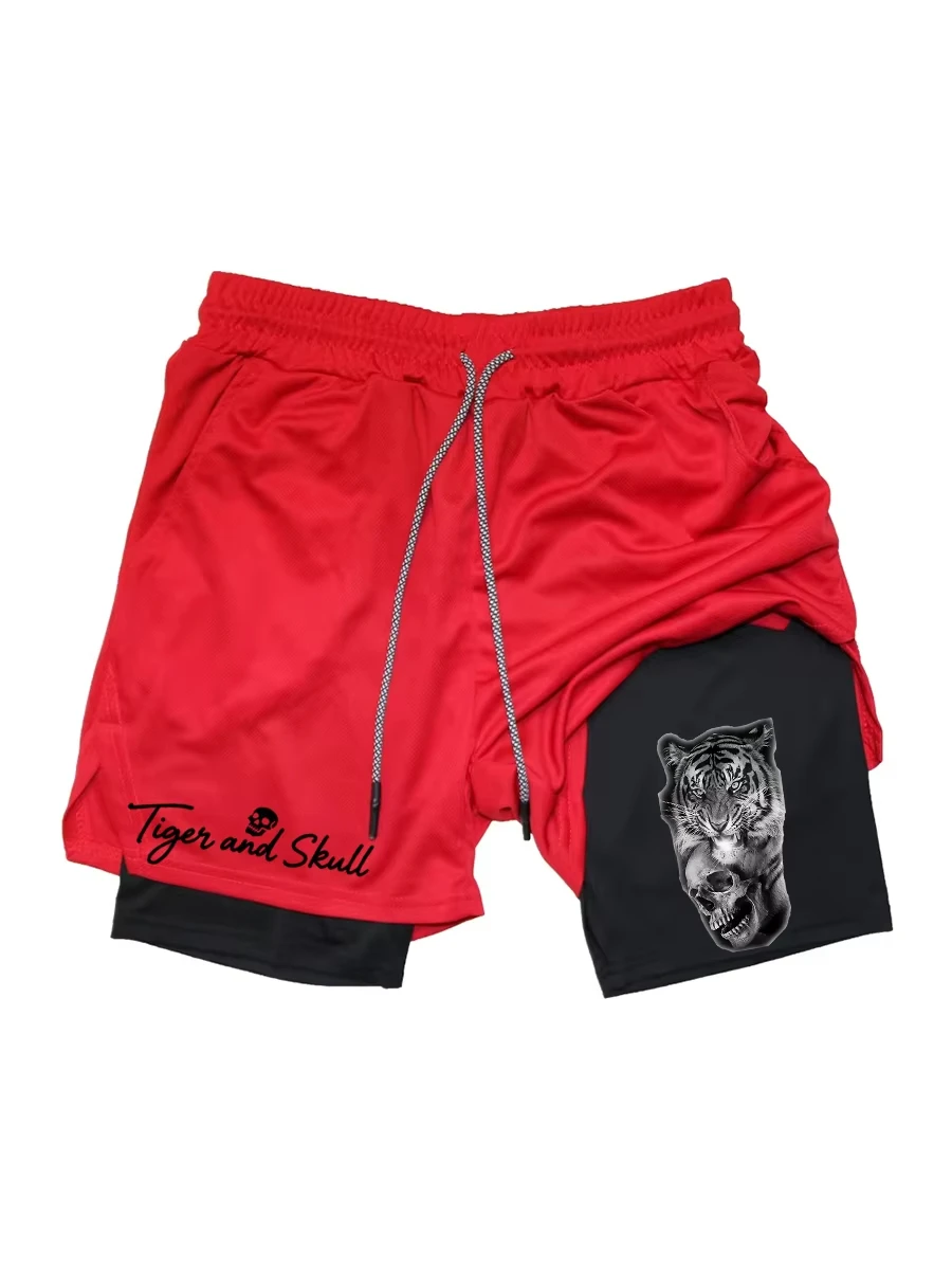 

2 in 1 Running Shorts Men's | with Phone Pocket & Towel Loop Quick Dry ZY0069