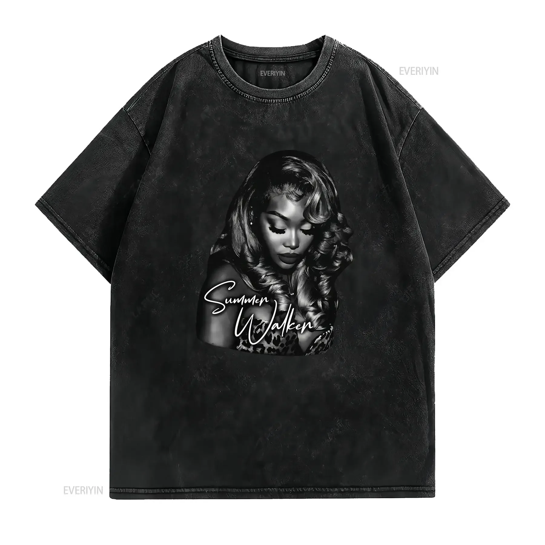Summer Walker T Shirt album merch Still over it Rapper tee concert R B long or short sleeves vintage Washed streetwear Slightly