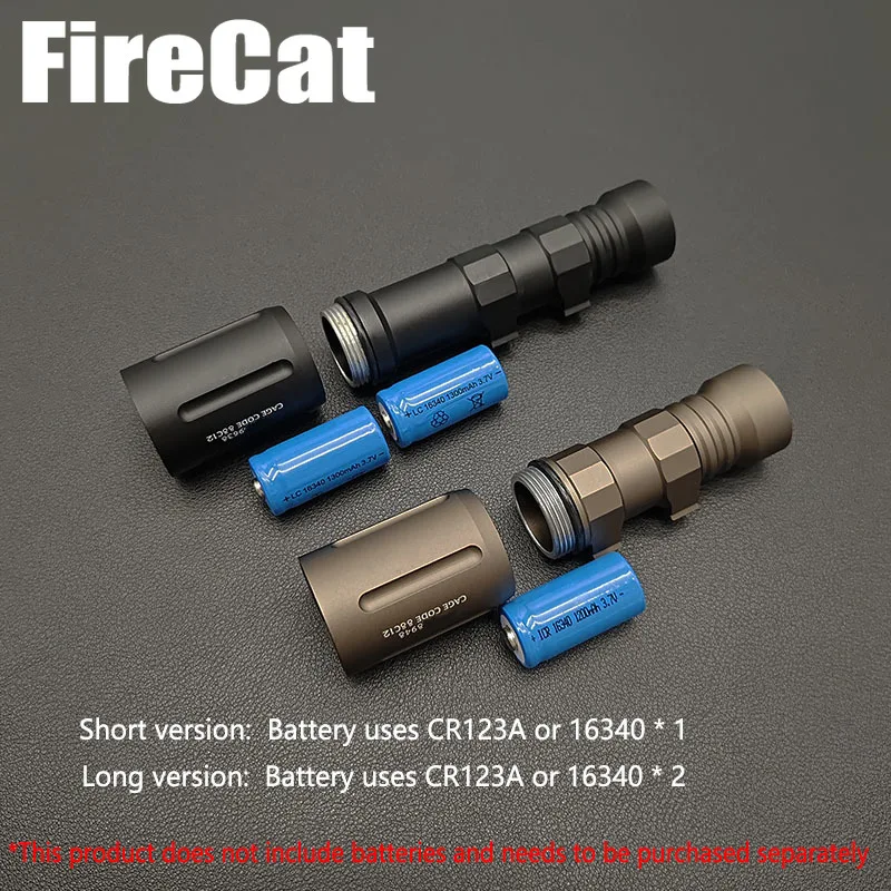 Sotac OKW V2 Spotlight Version Tactical Flashlight OKW-18650 18350 V2 Weapon Light 1000lm LED Airsoft Hunting Scout Lamp