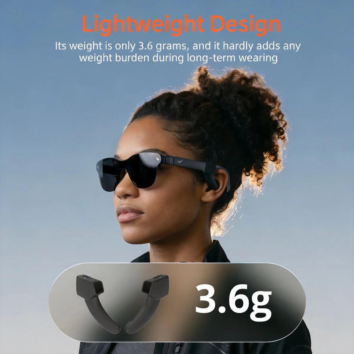 Silikon-Audio-Leitrohr für RayNeo Air 4/Air 4Pro/Air 3S/Air 3S Pro Smart Glasses Zubehör Leichtgewichtiger Schallkanal – Detail 4