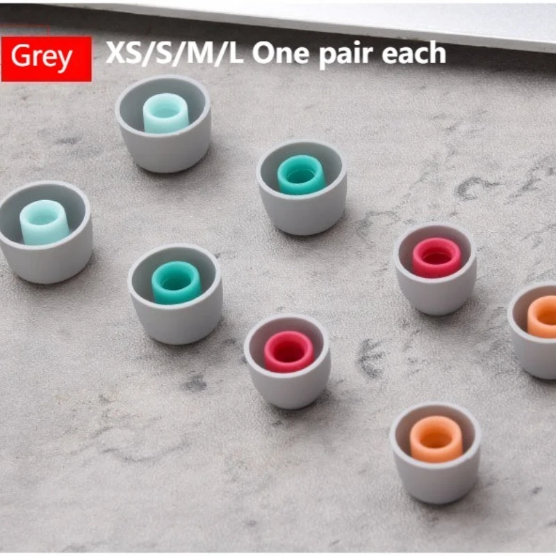 

Soft Silicone Ear Tips Replacement for Sony WF-1000XM4 and WF-1000XM5 True Wireless Bluetooth Headphones