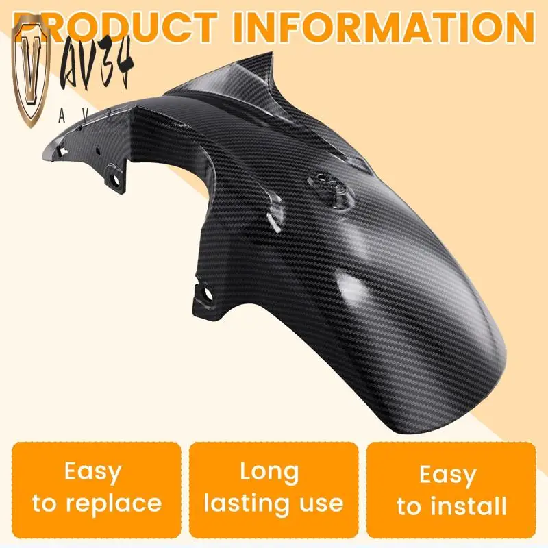 

AV34-Motorcycle Accessories Front Tire Cover Fairing Front Fender Mudguard For YAMAHA MT-07 MT07 FZ-07 2012-2017