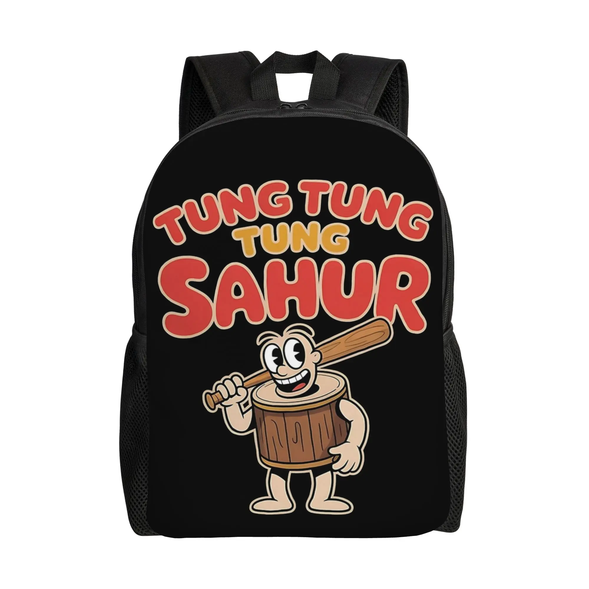 

Рюкзак Tung Tung Tung Sahur The Perfect Meme для подростков и студентов, повседневный, итальянский стиль, для ноутбука, на плечо, спортивный