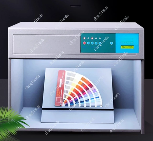 International standard light source 4567 fabric clothing textile metal colorimetric box D65/U30/TL84