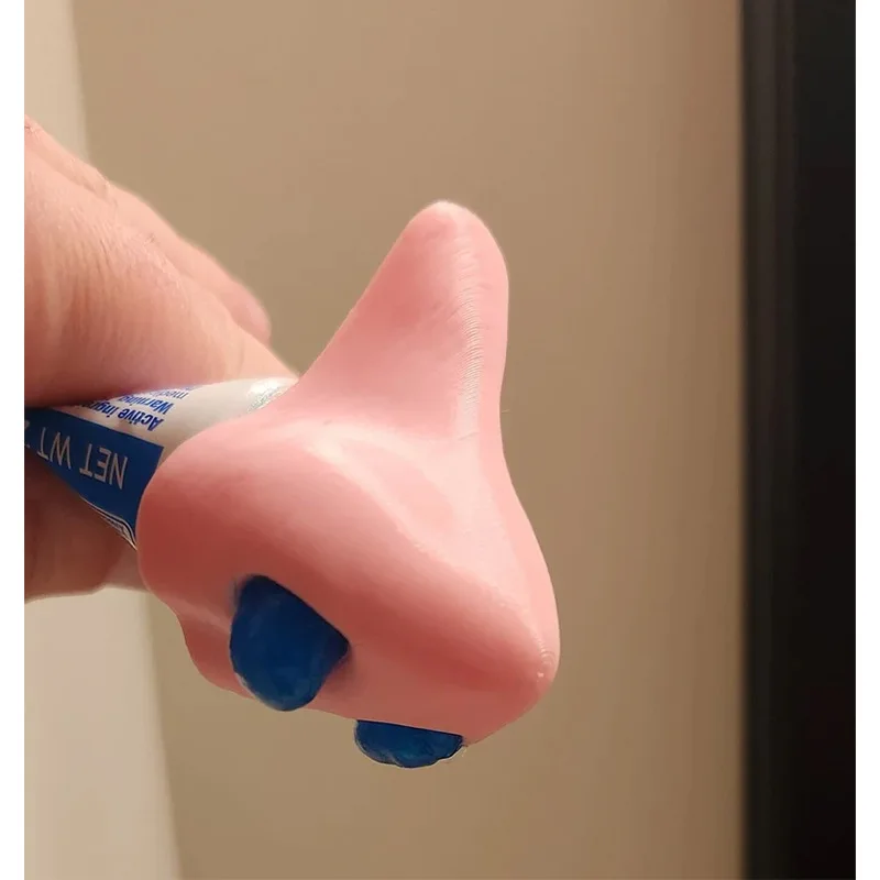 Nose Shaped Toothpaste Ca Nasal Toothpaste Cover Valentine's Day Mischief Gift