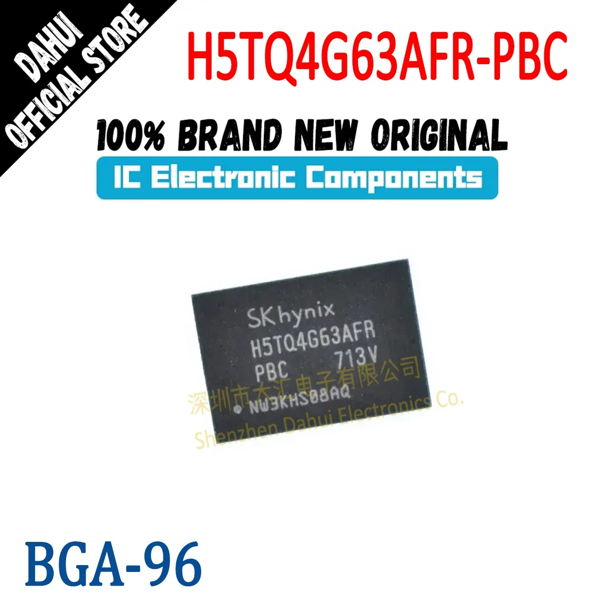 

H5TQ4G63AFR-PBC FBGA-96 16-bit DDR3 Particle Memory Chip New Original