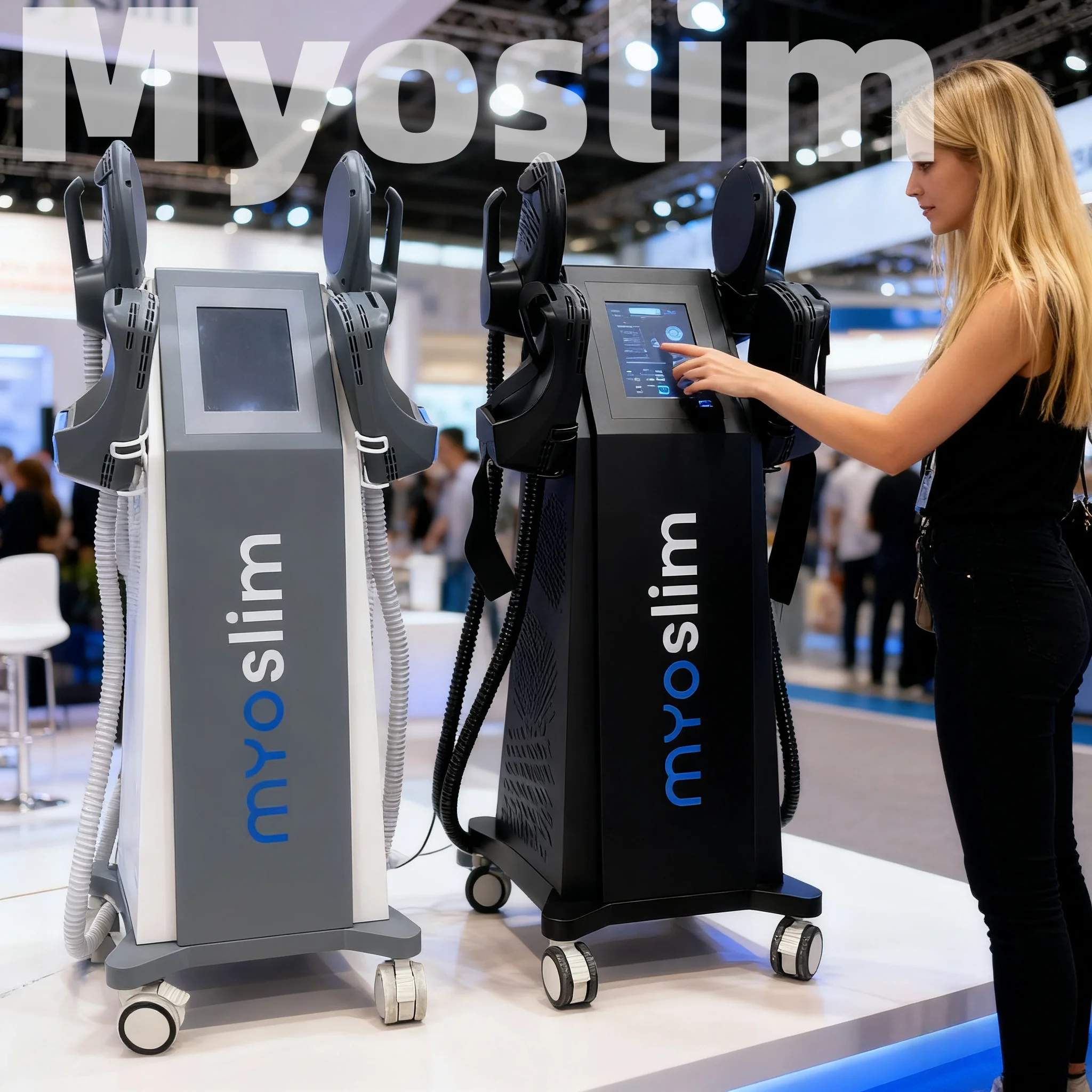 

Myoslim 6500W EMS Body Sculpting RF Fat Reduction Machine Professional Ems Neo Electromagnetic Muscle Stimulator Slimming Device