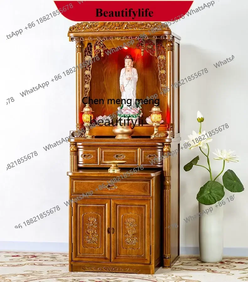 

z183 Cabinet Buddha Shrine Altar Modern Simple Home Buddha Shrine Buddha Cabinet Clothes Closet Statue Altar