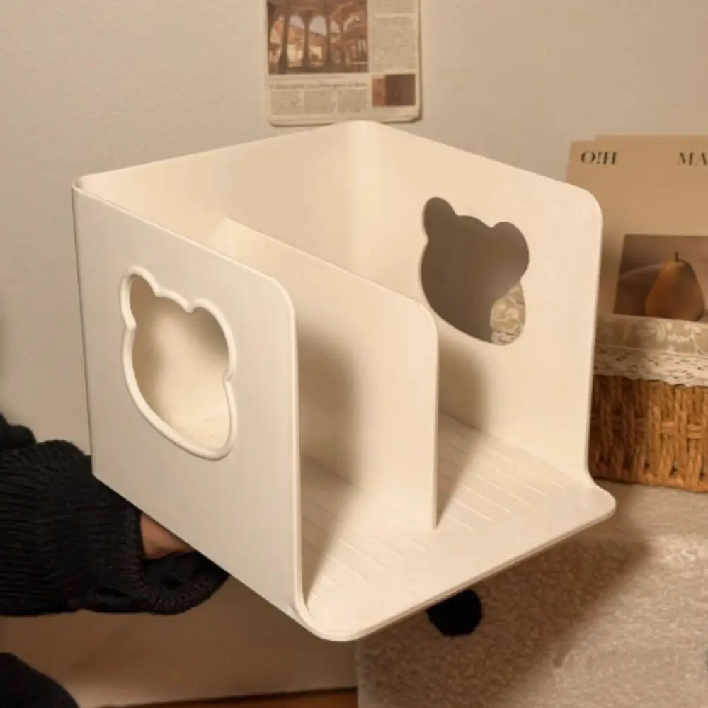 

Exquisite Multi-layer Design Desktop Book Stand Efficient Easy to Install Layered Book Shelf Student Storage Rack Study Room