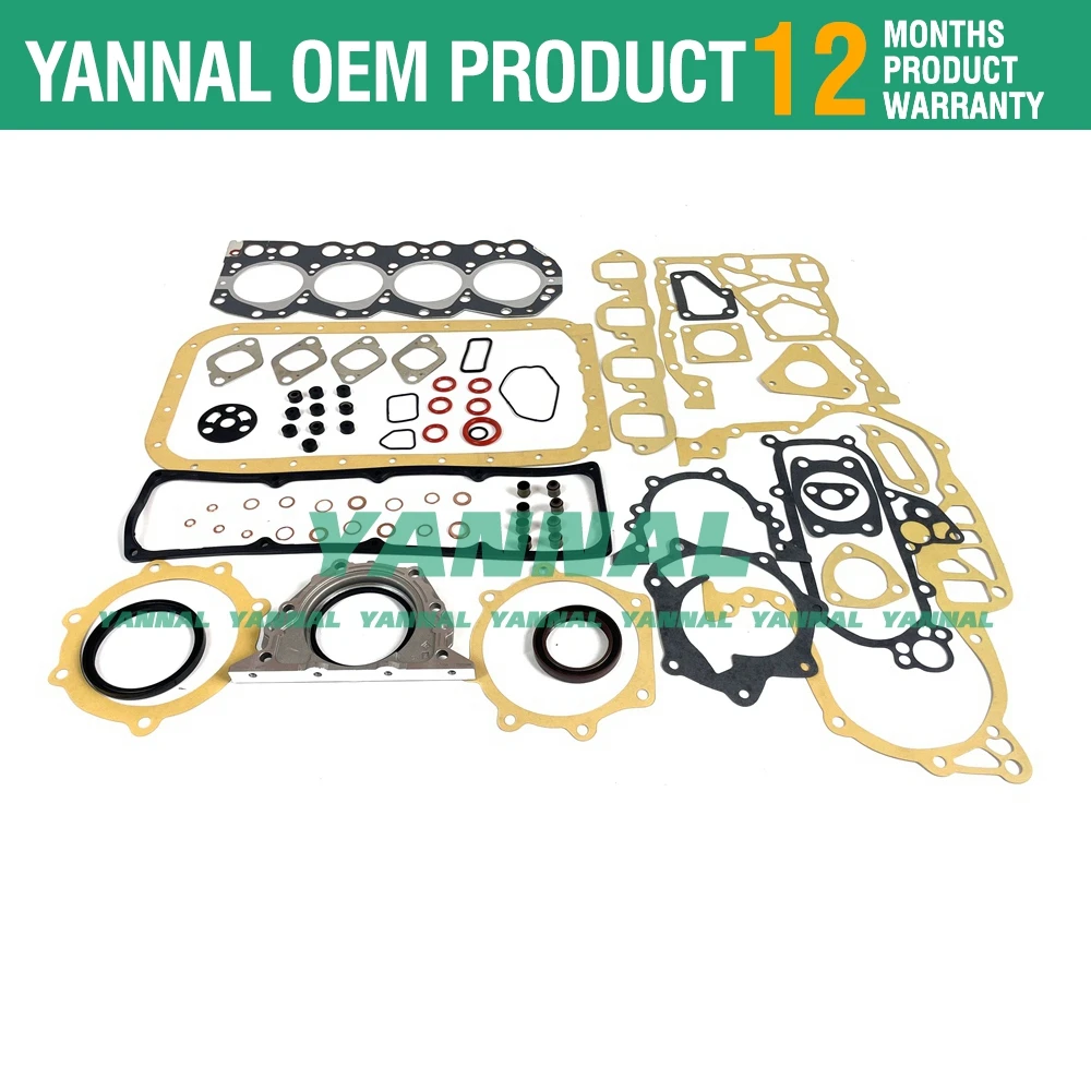 For Nissan TD23 Overhaul Full Head Gasket Set Fit Truck Forklift Urvan E24 Parts