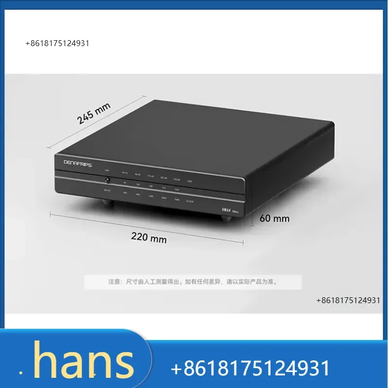 2026 Factory Direct Sales Denafrips IRIS 15th DDC USB Digital Interface External Clock 24 Bit 192kHz DSD1024 True Lossless