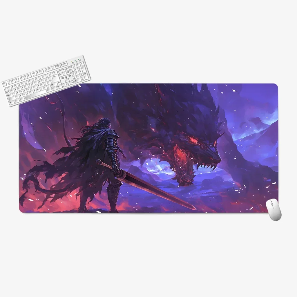 Super large deluxe Professional gaming mouse pad Computer desktop expansion games pads multi-model rubber non-slip table mat XXL