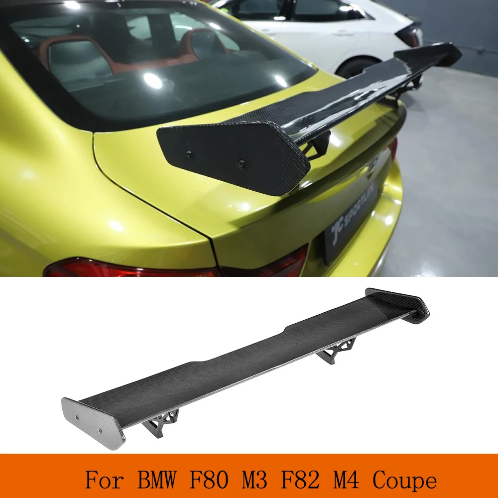 

Car Rear Boot Wing Lip Spoiler for BMW F80 M3 F82 M4 Coupe 2 Door F87 M2 2014 - 2017 Real Carbon Fiber Universal Spoilers