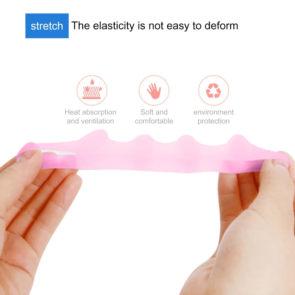 1 Pair Bunion Corrector Toe Reduction Friction Unisex Professional Foots Separators Toe Protector Straightener Separator