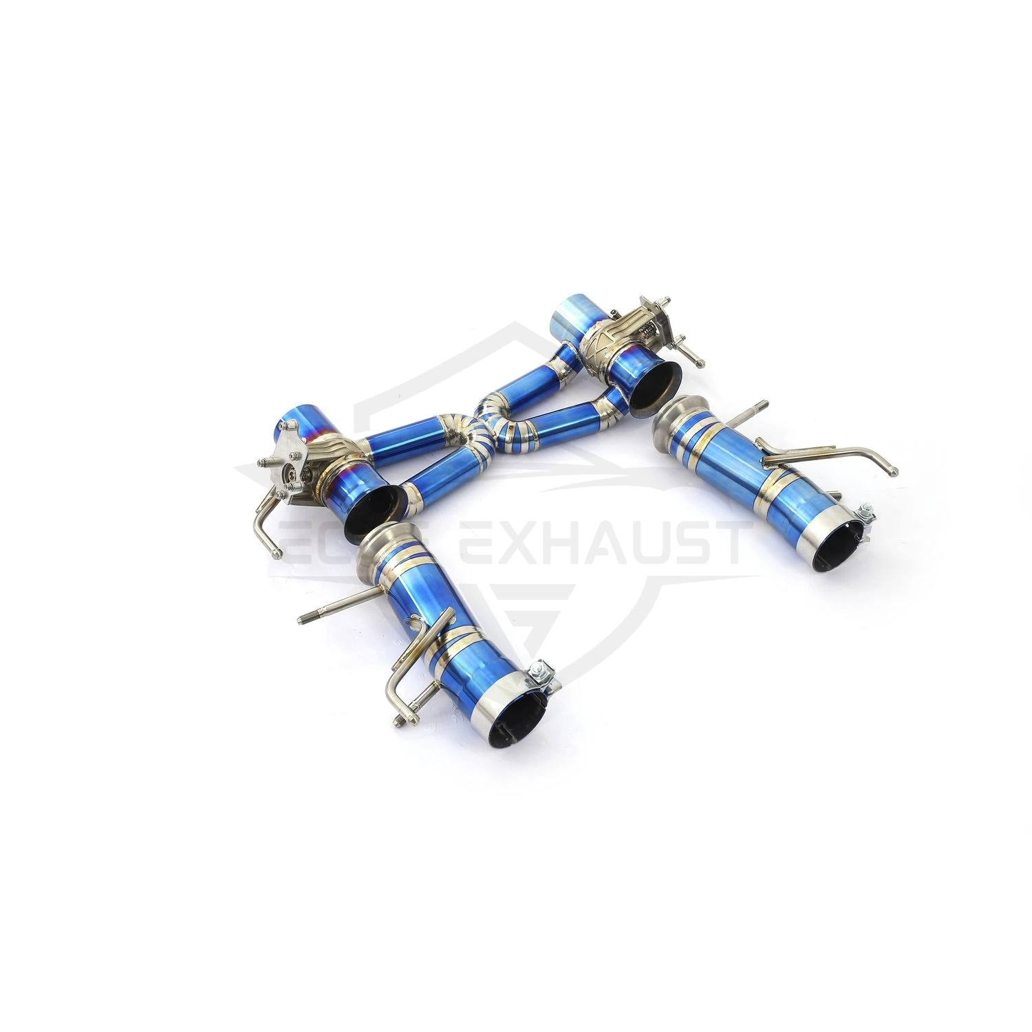 

ECCF Titanium Catback Exhaust For Ferrari SF90 Lightweight Design Deep Sporty Tone Performance Tuning Easy Installation