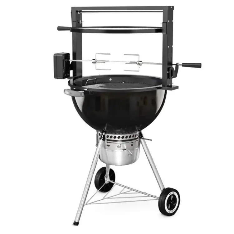 Factory direct supply Santa Maria Rotisserie kit & Adjustable Grill for 57cm Kettle BBQ